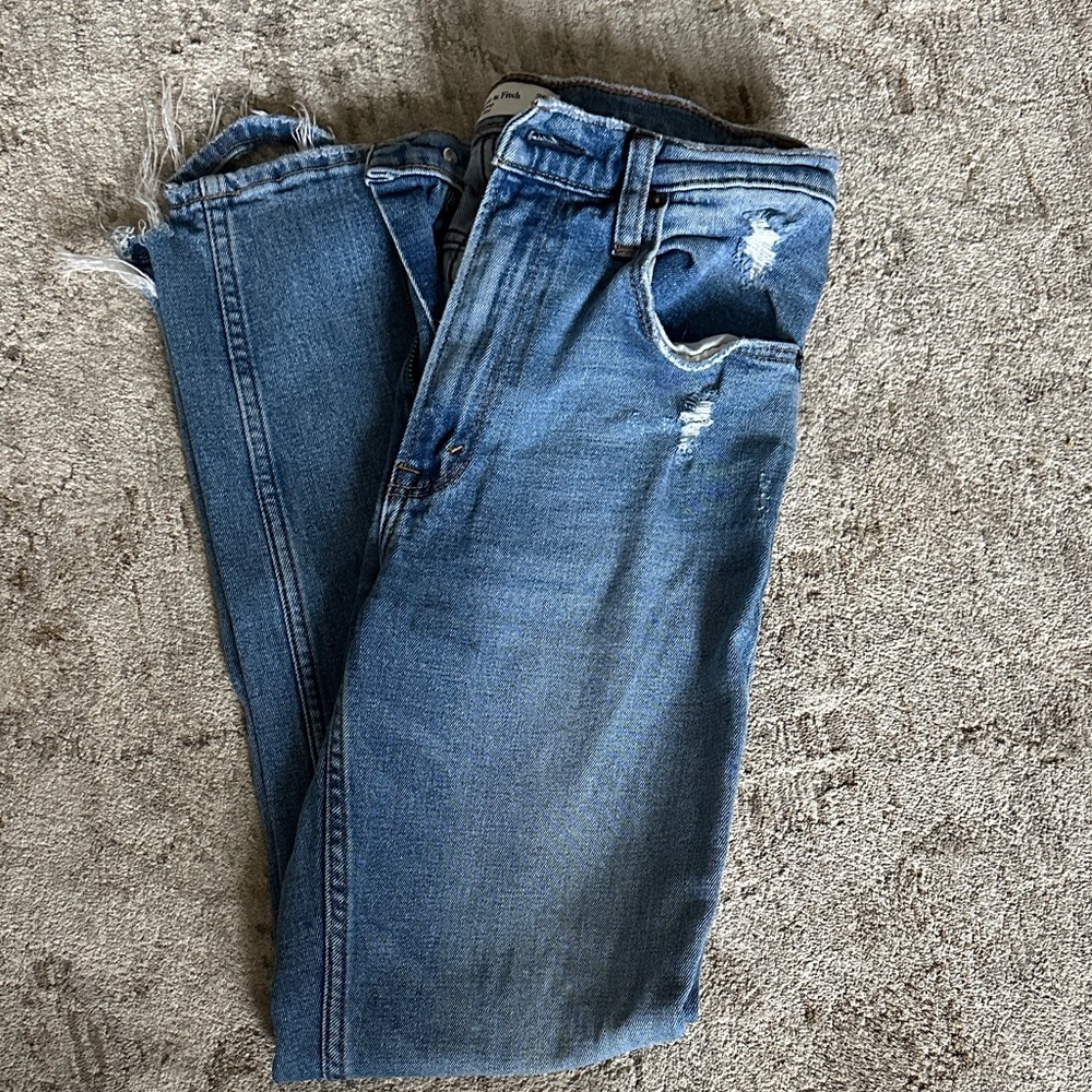 Abercrombie & Fitch Blue Skinny Jeans